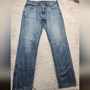 Lucky Brand Men Jeans 32x34 Blue 221 Original Straight Rn 80318